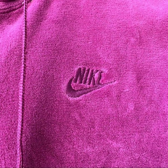 Vintage Y2K Nike velour zip up hoodie - Picture 10 of 10